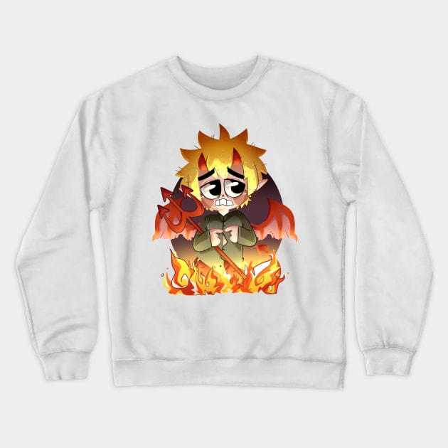 Tweek Tweak Crewneck Sweatshirt by scribblekisses